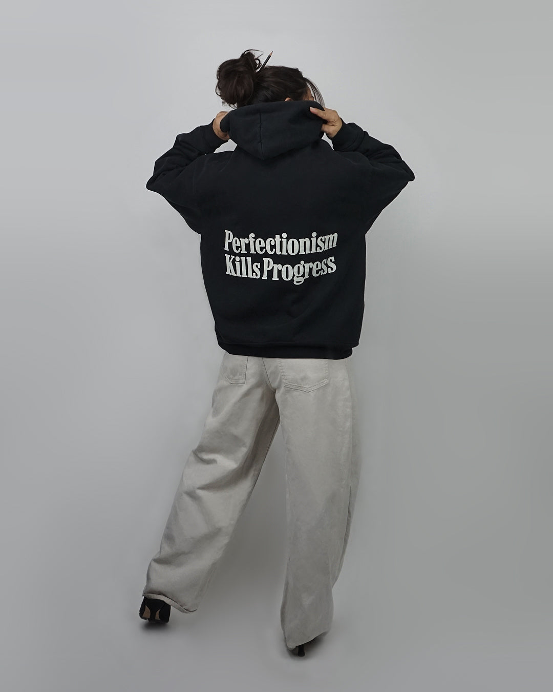 Anti Perfect Hoodie - Faded Black