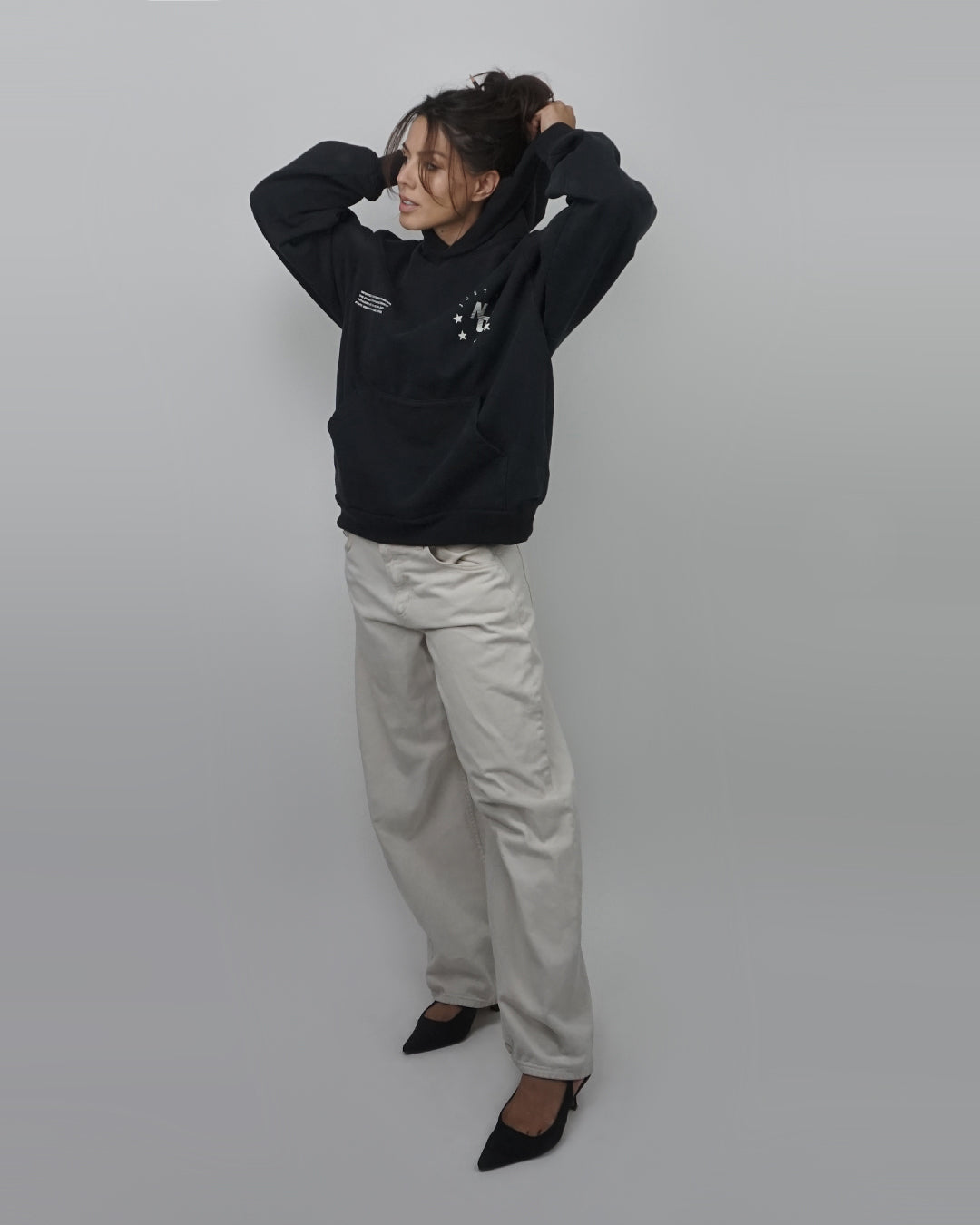 Anti Perfect Hoodie - Faded Black