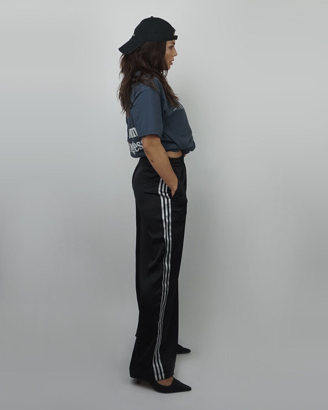 Anti Perfect Tee- Washed Blue