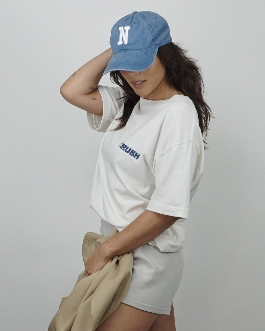 What&#39;s the Rush? Tee - Vintage White