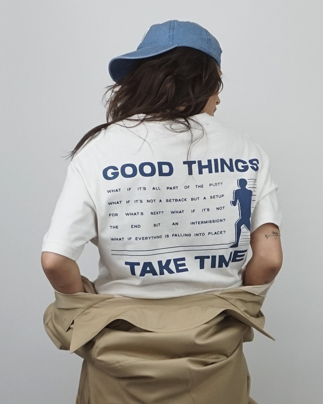 What&#39;s the Rush? Tee - Vintage White